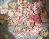 豚こまのスタミナ炒め丼作り方2写真