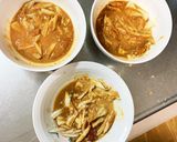 肉無チクワトマトクリーム焼そば味野菜炒め作り方9写真