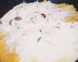ワンパンで作る タラコのクリームパスタ作り方6写真