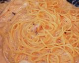 ワンパンで作る タラコのクリームパスタ作り方12写真