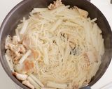 豚ばら大根の焼ビーフン作り方6写真
