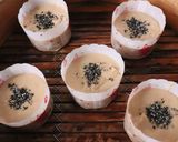 クリスマス♪米粉でおやつ♪黒糖蒸しパン作り方7写真