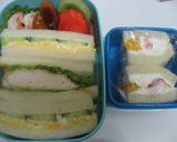 サンドイッチ弁当作り方5写真