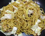 塩分控えめでも焼きそばを美味しく作り方9写真