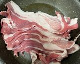 お肉たっぷりきんぴらごぼう作り方1写真