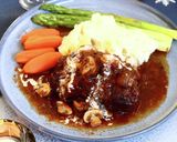 コスパ最高！豚肩ロースの赤ワイン煮込み作り方11写真