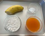 米粉のバナナ蒸しパン☆赤ちゃんのおやつ作り方1写真