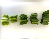 あさりと小松菜のトマト煮込み作り方1写真
