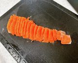 実山椒の佃煮でサーモンの和風カルパッチョ作り方3写真