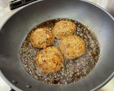 てりやきバーガーのパテ＆てりやきソース作り方4写真