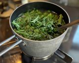 鍋だけじゃ勿体無い！春菊と豆腐のお味噌汁作り方5写真