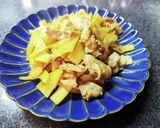 青パパイヤと豚肉のオイスターいしる炒め作り方7写真