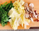 甜麺醤と豆板醤で、野菜のピリ辛炒め作り方1写真