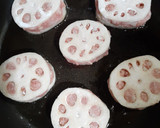 れんこんの照りてりはさみ焼き作り方8写真