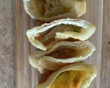 鶏つくね入り巾着煮物作り方1写真