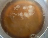 鶏つくね入り巾着煮物作り方3写真