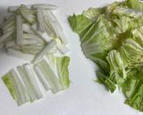 柚子香✨くたくた白菜のスープパスタ✨作り方1写真