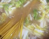 柚子香✨くたくた白菜のスープパスタ✨作り方6写真