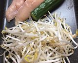 給食の「バンバンジーサラダ」♡ささみ使用作り方1写真