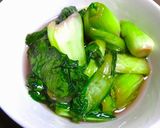 青梗菜の、梅酢漬け作り方4写真