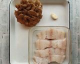ご飯が進む☆鱈と舞茸のガリバタ醬油作り方1写真