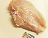 ルー不要♪白菜と鶏むね肉のクリーム煮作り方1写真
