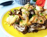ご飯が進む☆鱈と舞茸のガリバタ醬油作り方6写真