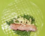 生春巻き揚げ★ささみ赤シソチーズ★お弁当作り方3写真