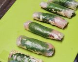 生春巻き揚げ★ささみ赤シソチーズ★お弁当作り方4写真