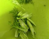刺身とわさび菜のチョレギサラダ作り方3写真