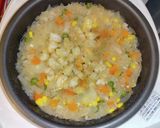炊飯器で炊くだけ海老ピラフ作り方5写真
