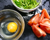 簡単！空心菜とトマトの中華炒め作り方1写真