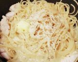 パスタ★ささみレモンバターチーズ★ランチ作り方3写真
