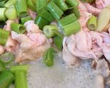 家ラーメンの香味油（鶏油）を鶏皮で作り方4写真