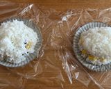 からしマヨ昆布とたまごの大きなおにぎり作り方4写真