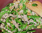 ☆ピーマンと豚肉と胡桃のオイスター炒め☆作り方7写真