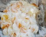 バナナの変色なし！缶詰フルーツヨーグルト作り方3写真