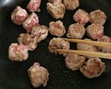豚こまボールの甘酢あん作り方6写真