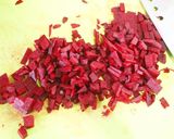 疲労回復•美容効果◎ビーツの炊き込みご飯作り方1写真