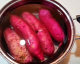 レンジとオーブンで焼き芋。塩水がポイント作り方2写真