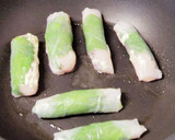 生春巻き揚げ★ささみ赤シソチーズ★お弁当作り方5写真