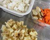 根菜・納豆煮作り方1写真