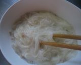 卵白で☆なんちゃってとろろ素麺！！作り方3写真