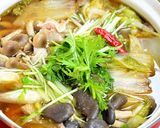 あさりだし鍋の〆は辛くてうまい麻辣火鍋風作り方1写真