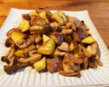 鶏肉とさつまいもの甘辛炒め♡作り方7写真