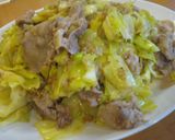 長男に贈る☆豚肉の塩ダレ炒めinきゅうり作り方6写真