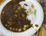 ふっくら豆ご飯で☆やみつきハヤシライス作り方7写真