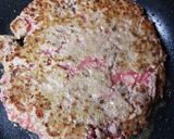 ONEパンBIG斬新な肉々ハンバーグ!!作り方3写真