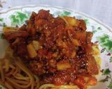 余りBIG斬新ハンバーグをミートパスタに作り方5写真
