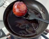 割ると中から…!!黒酢あん肉団子作り方9写真